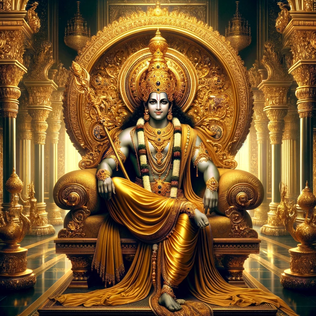 Rama Goes to See King Dasharatha